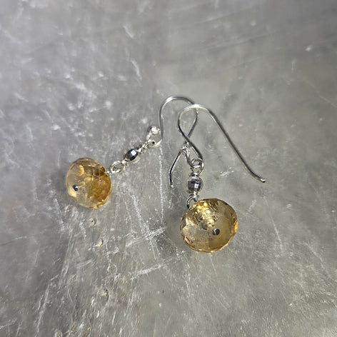 Citrine Dangle Earrings