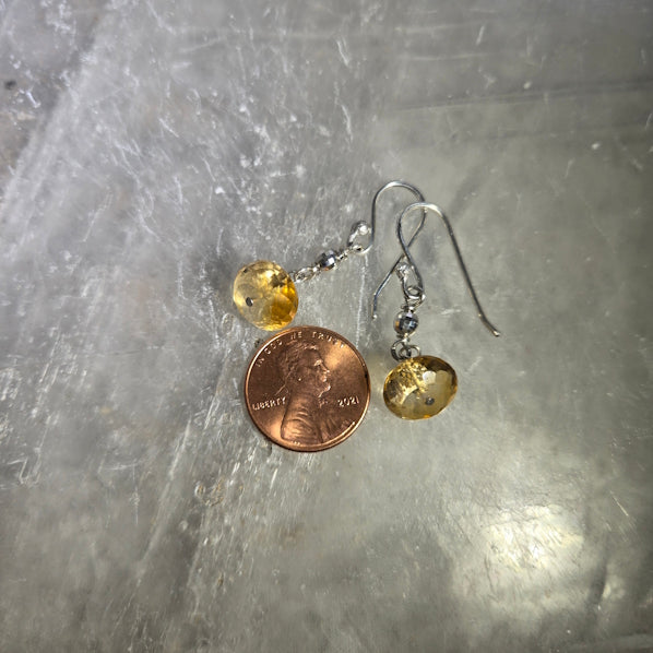Citrine Dangle Earrings