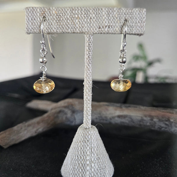 Citrine Dangle Earrings