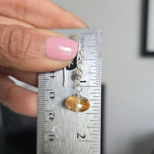 Citrine Dangle Earrings