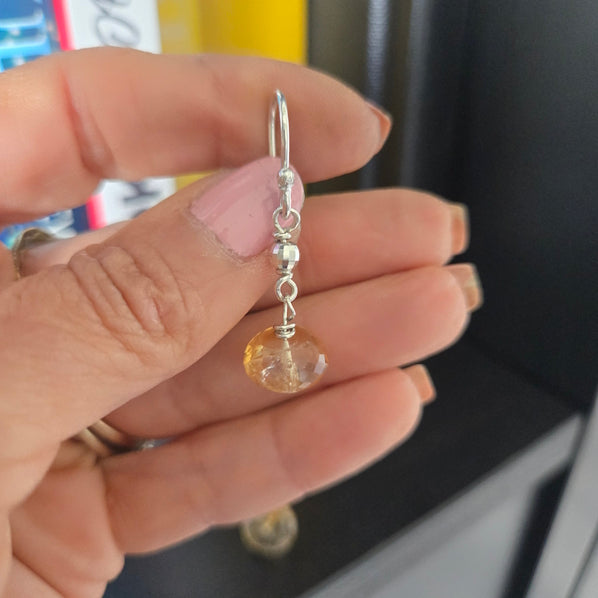 Citrine Dangle Earrings