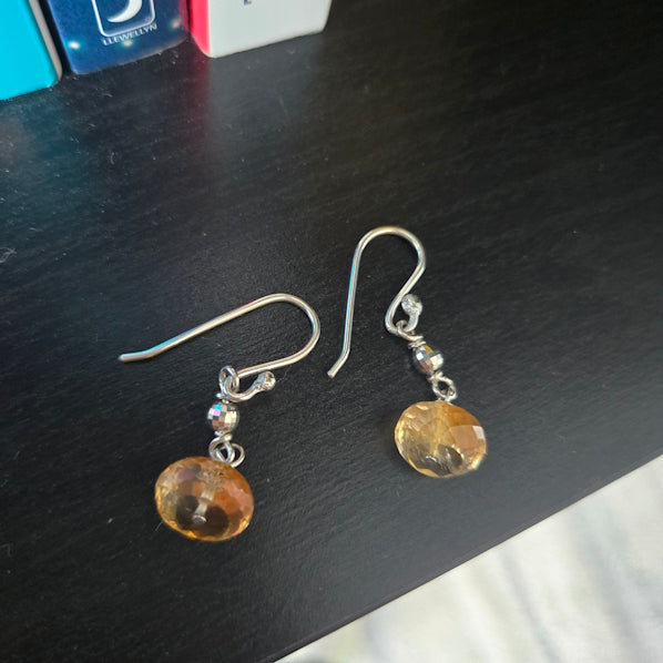Citrine Dangle Earrings