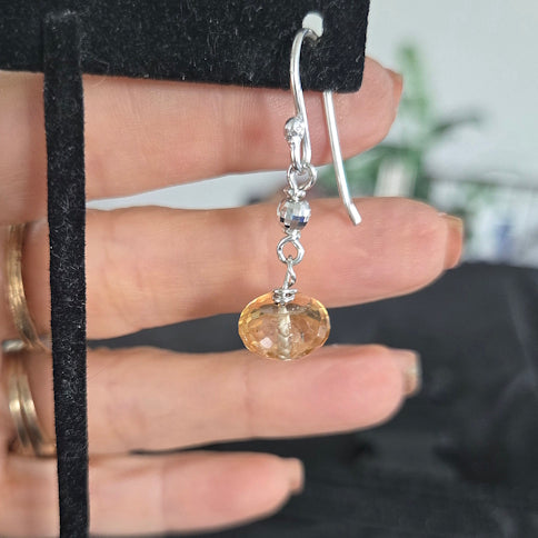 Citrine Dangle Earrings