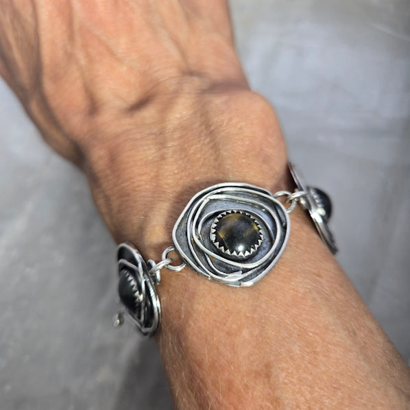 Blue Tiger's Eye Bracelet