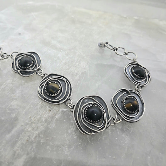 Blue Tiger's Eye Bracelet