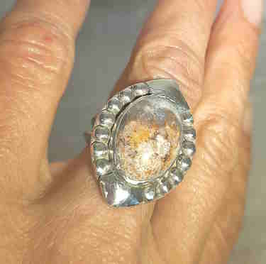 Botswana Agate Ring