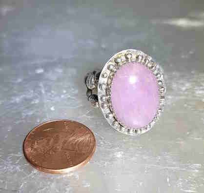 Kunzite Ring