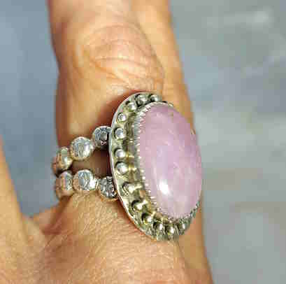 Kunzite Ring