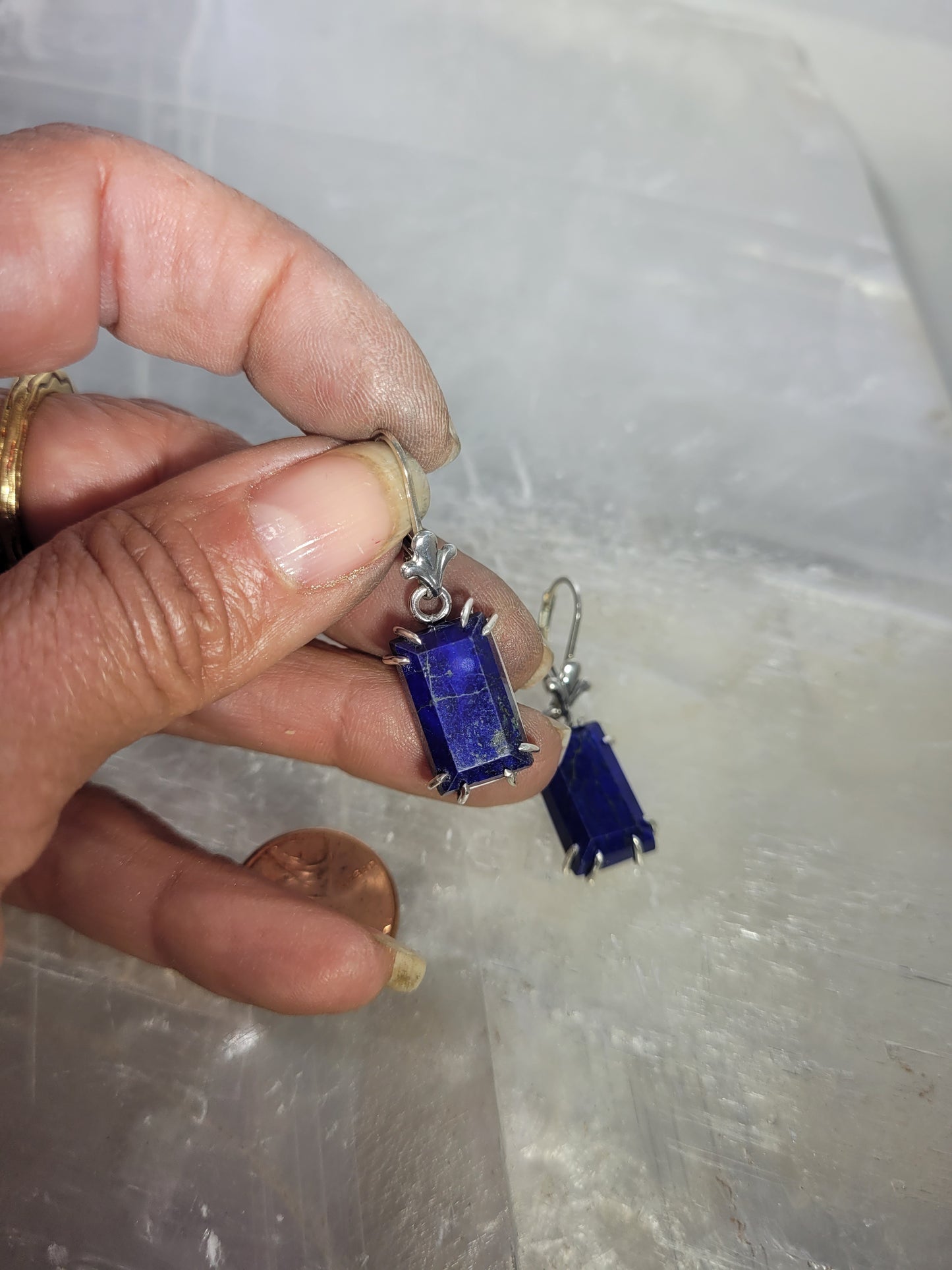 Lapis Earrings