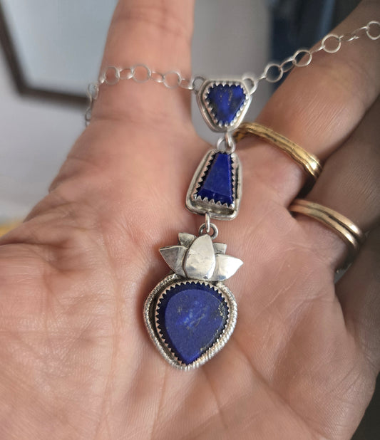 Lapis Y Necklace