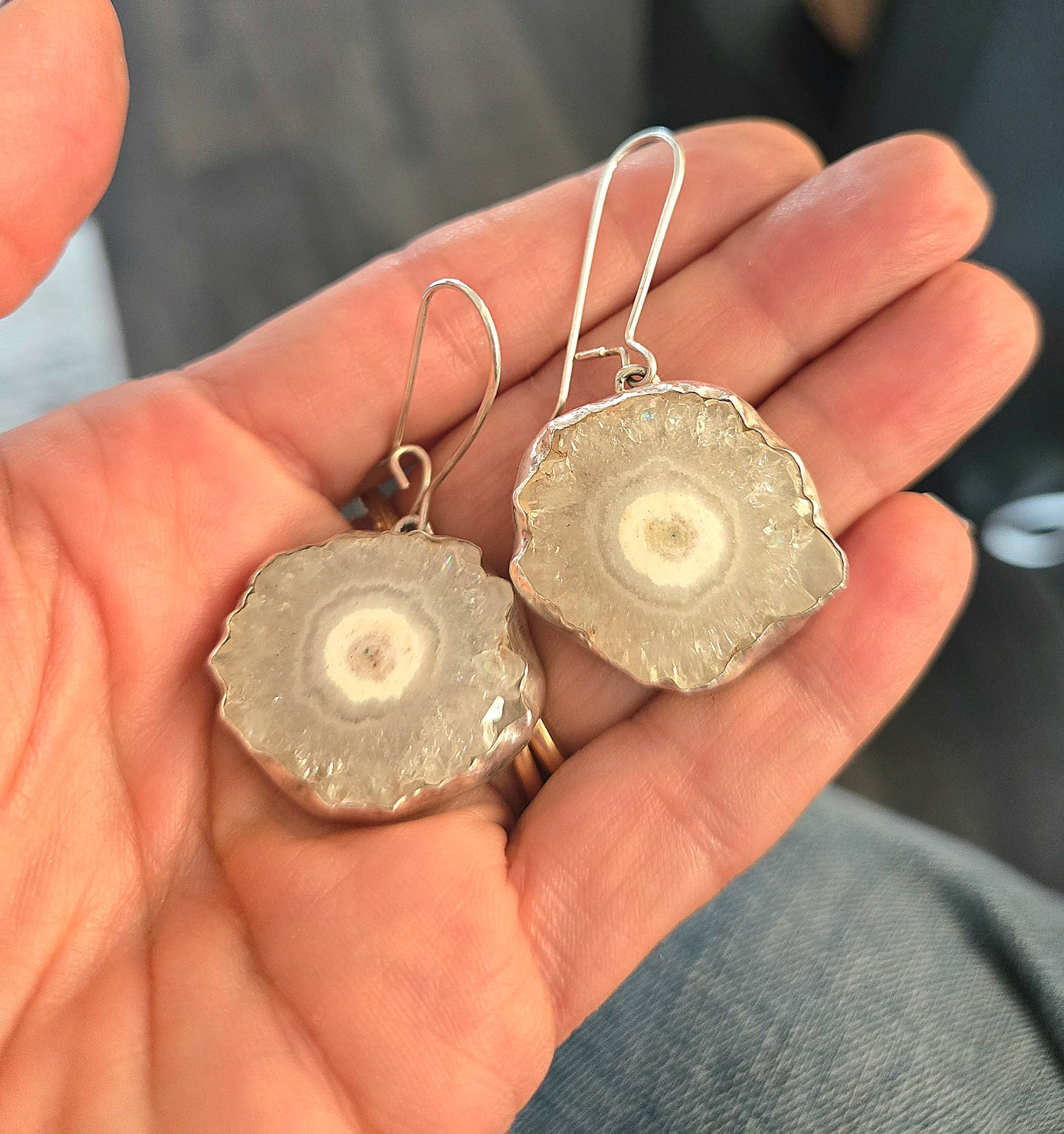 Solar Quartz Earrings