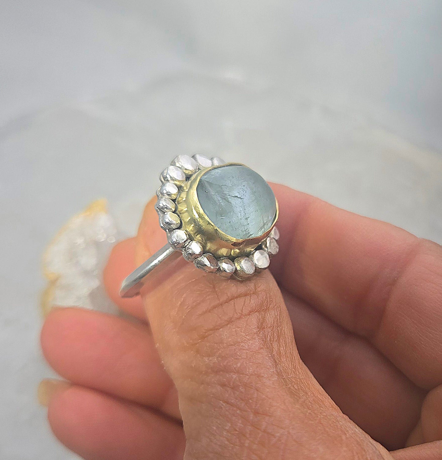 Aquamarine Ring