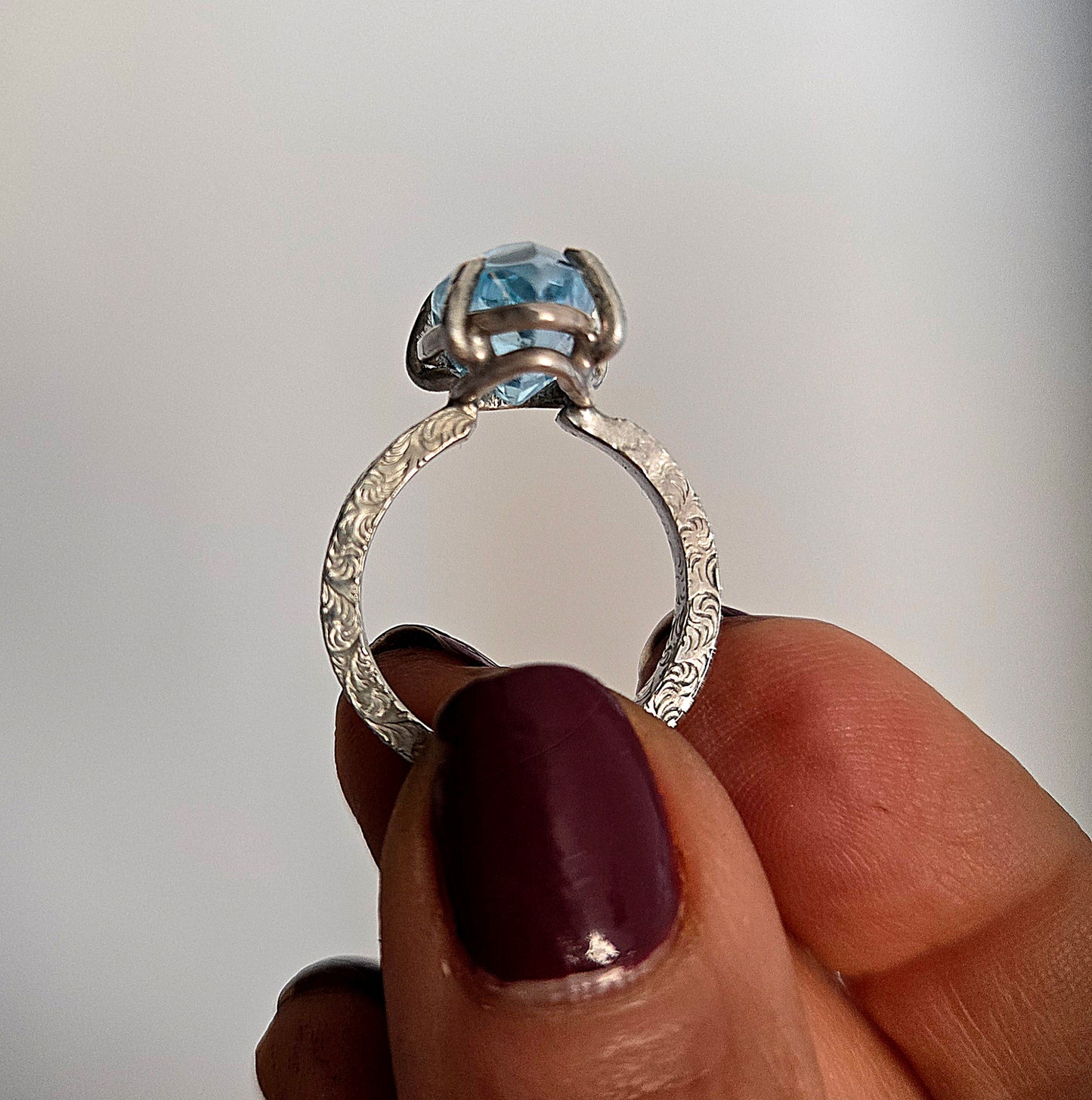 Blue Topaz Ring