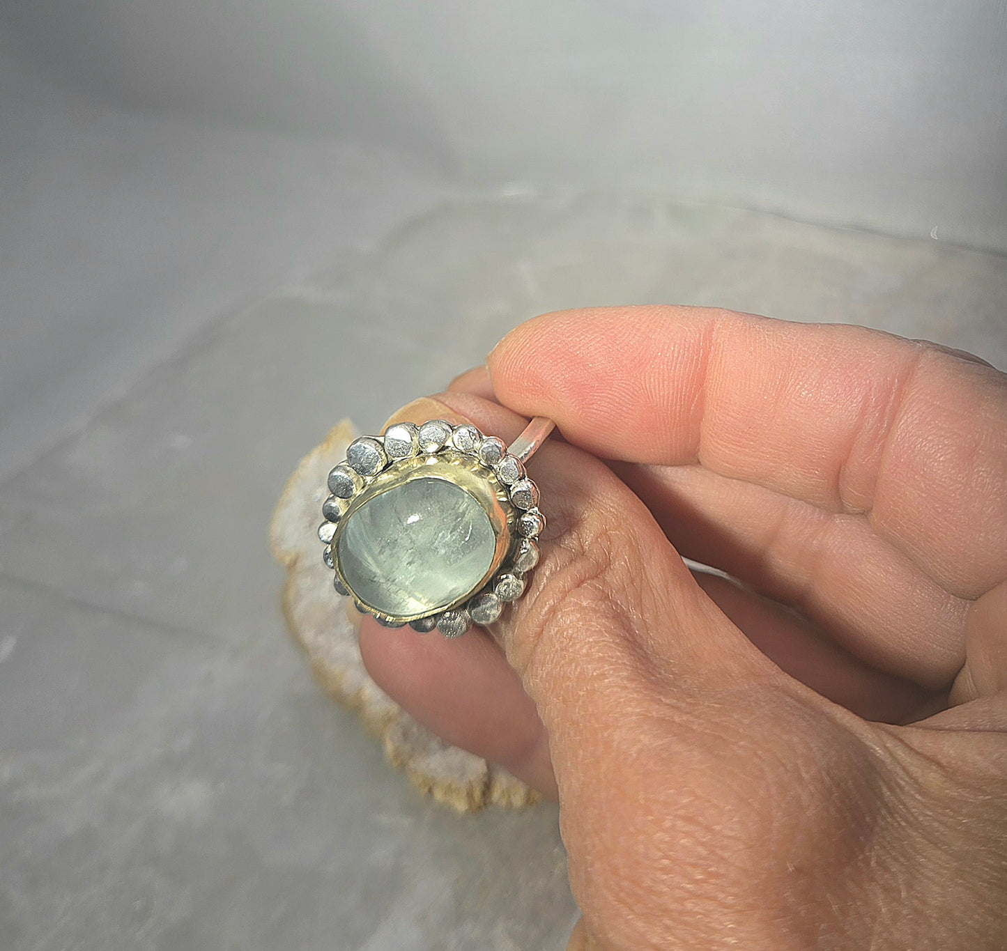 Aquamarine Ring