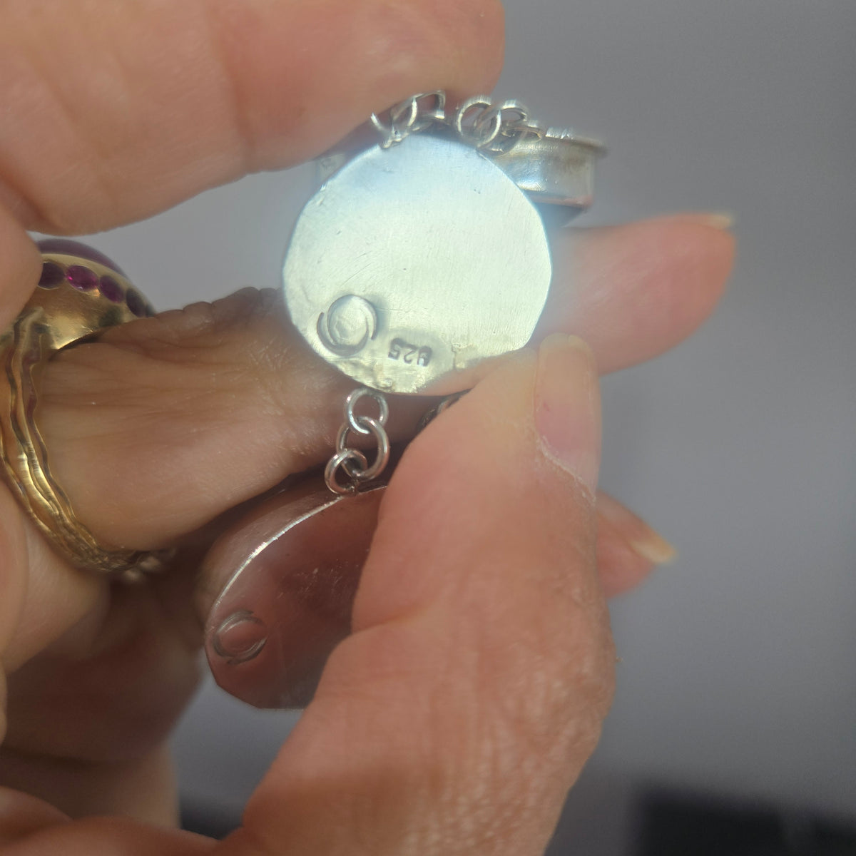 Multistone Sterling Silver Bracelet