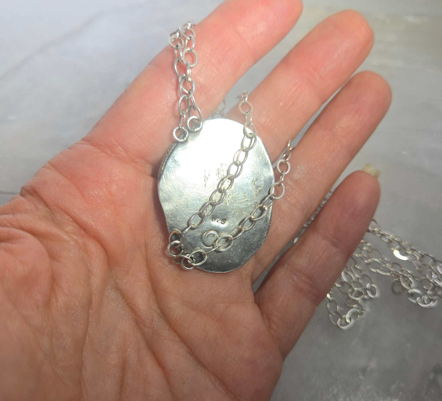 Seraphinite Pendant Necklace