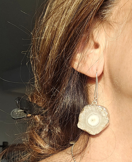 Solar Quartz Earrings