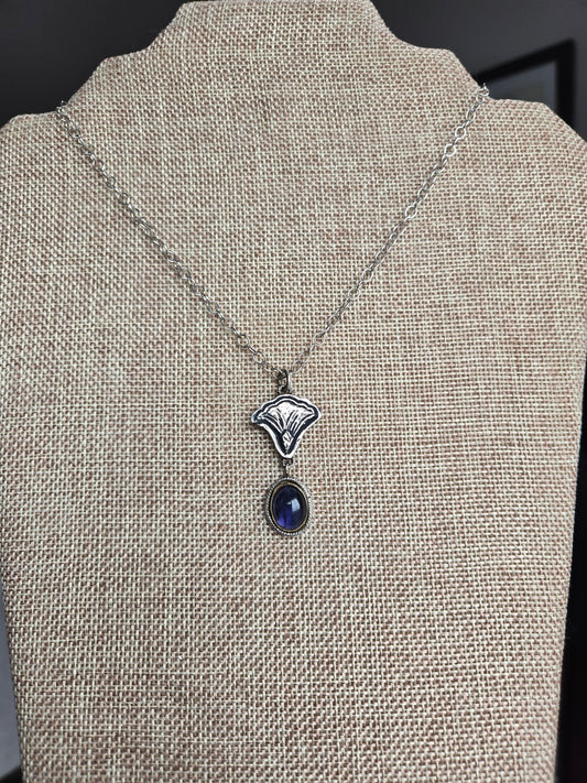 Iolite Pendant Necklace