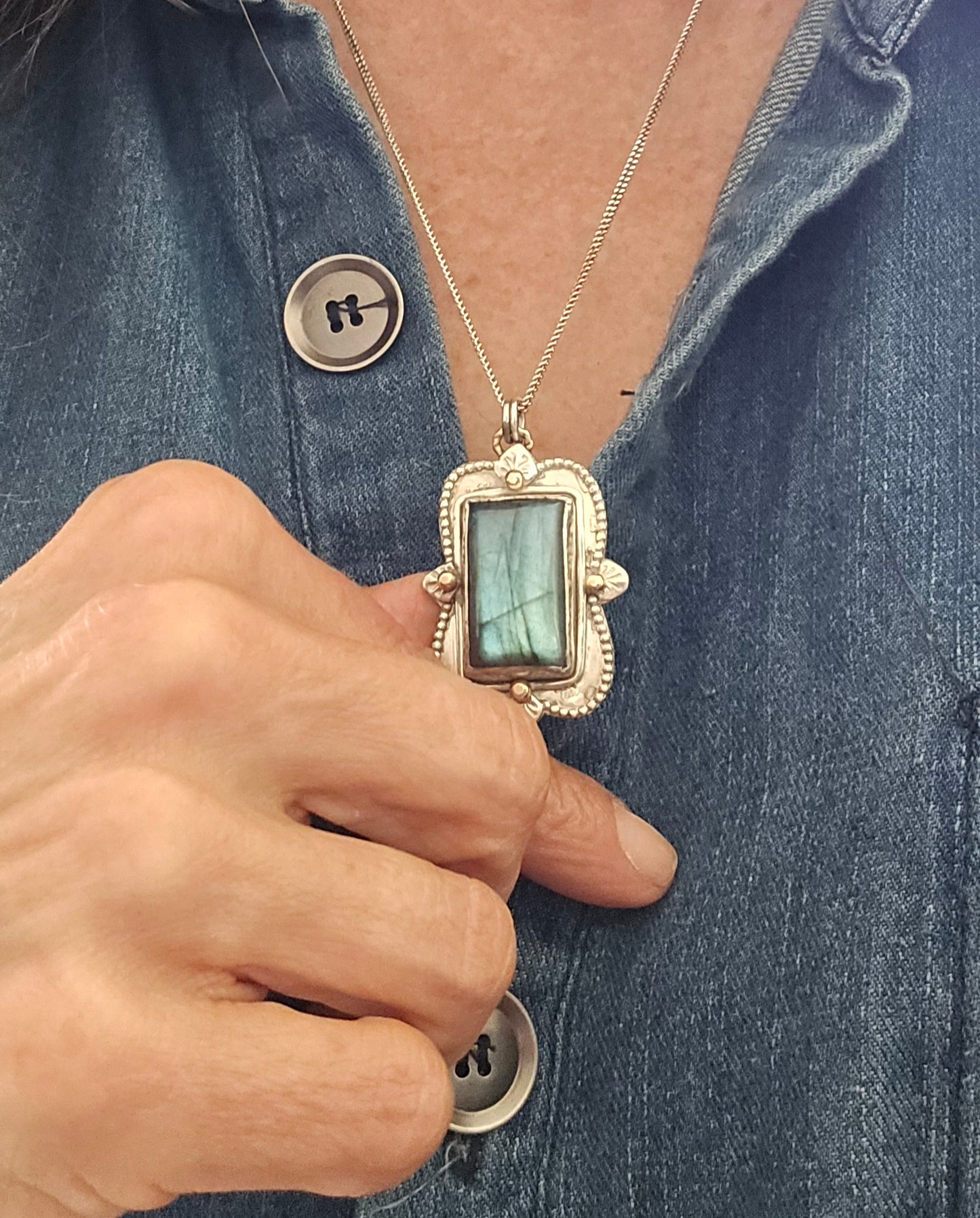 Labradorite Necklace #2