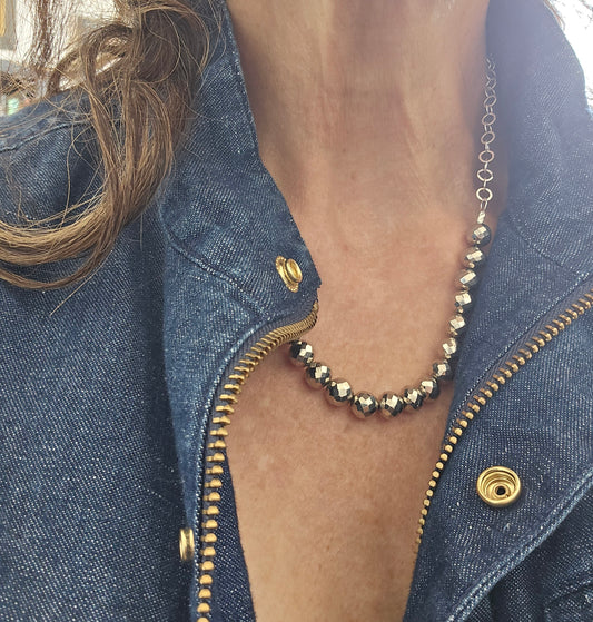 Pyrite Necklace