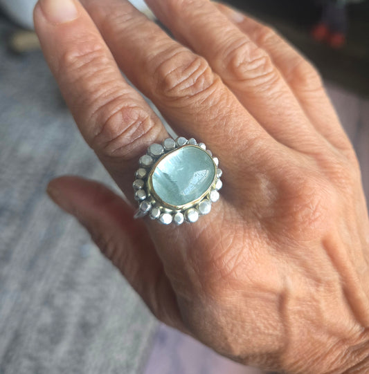 Aquamarine Ring