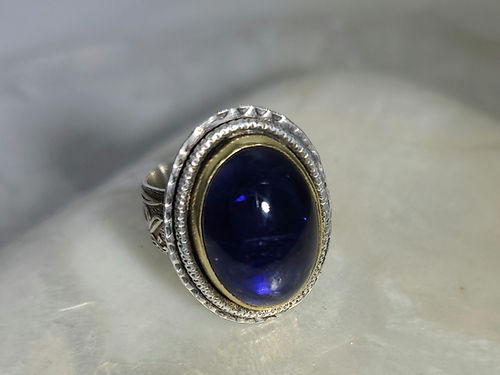 iolite ring