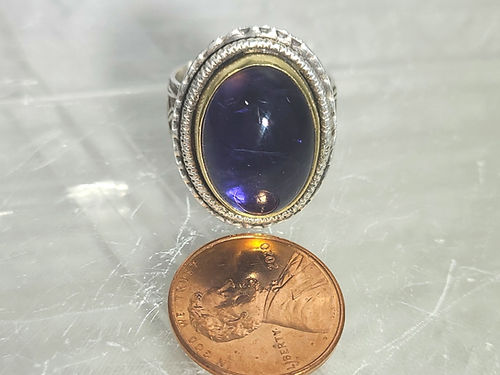 iolite ring