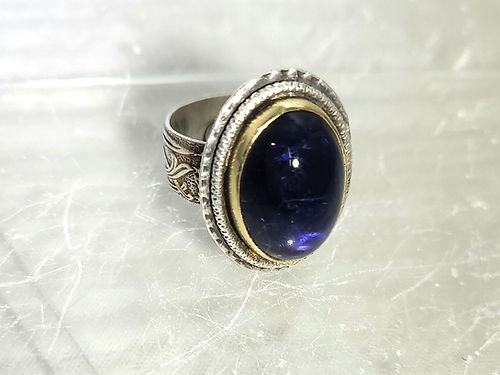 iolite ring