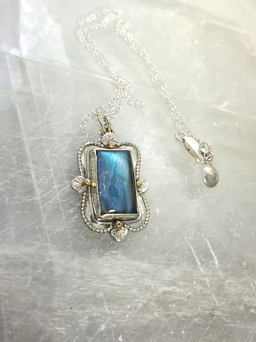 labradorite necklace #1