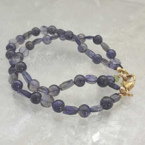 iolite bracelet