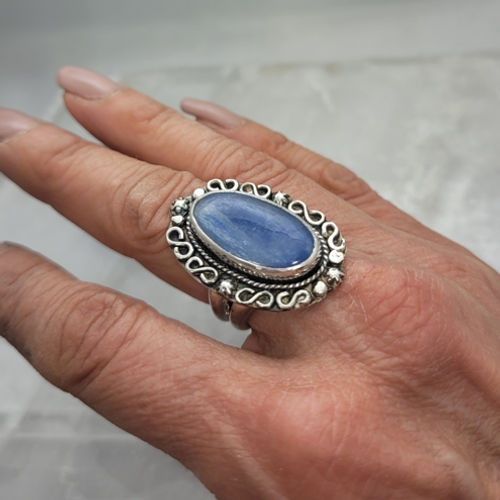 kyanite ring