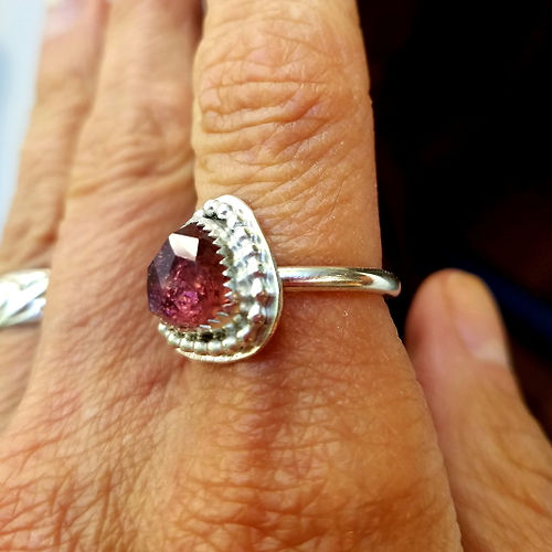 pink tourmaline ring #4