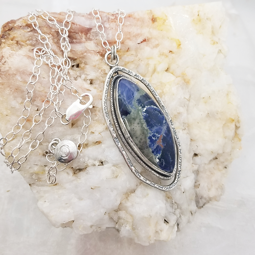 sodalite pendant necklace