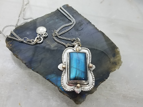 labradorite necklace #2