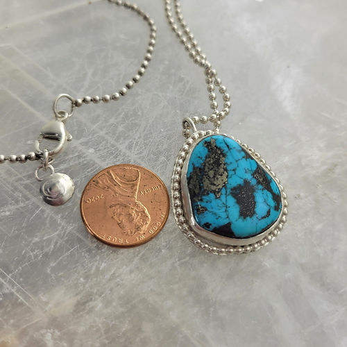 turquoise pendant necklace