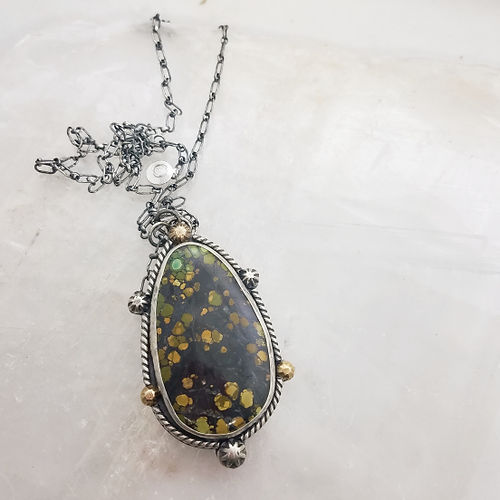 fancy turquoise pendant necklace