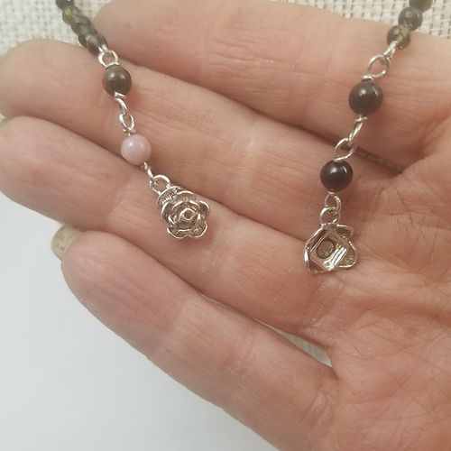 faceted tourmaline necklace