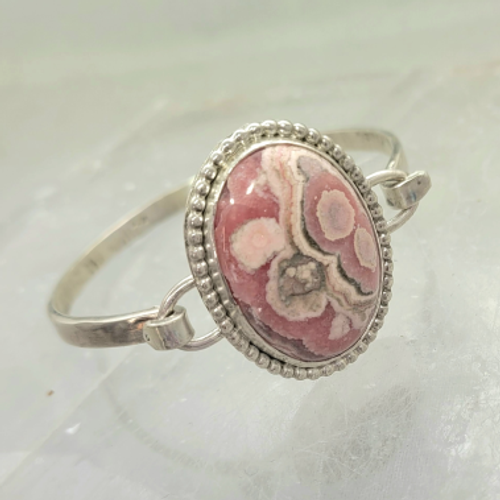 rhodochrosite bangle