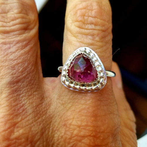 pink tourmaline ring #4