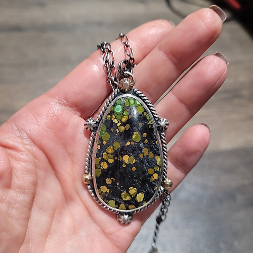 fancy turquoise pendant necklace