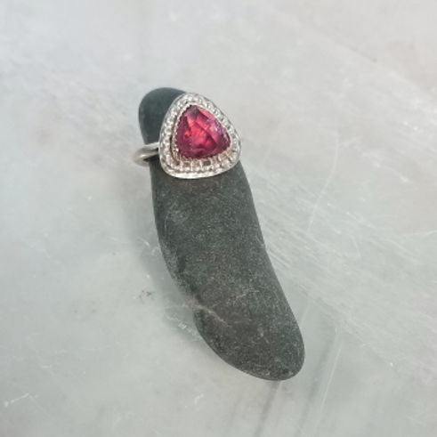 pink tourmaline ring #4