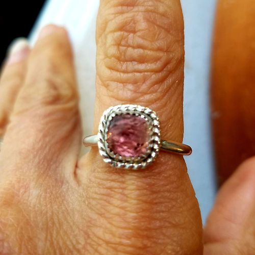 pink tourmaline ring #2