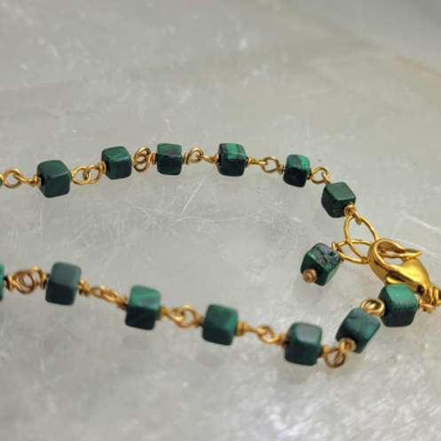 malachite bracelet