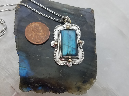 labradorite necklace #2